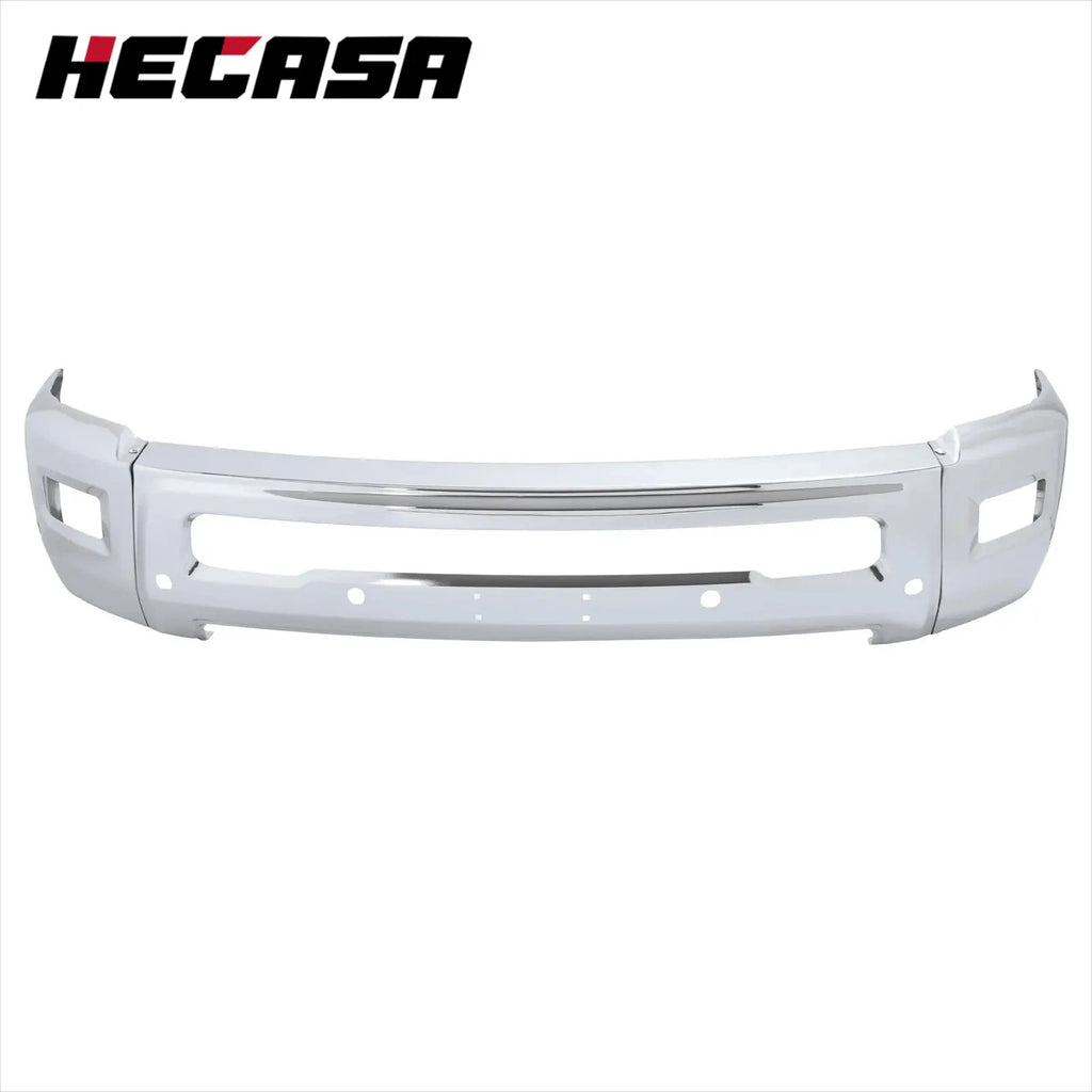 Chrome Front Bumper for RAM 2500 3500 (2010–2018) with Fog Lamps & Sensors