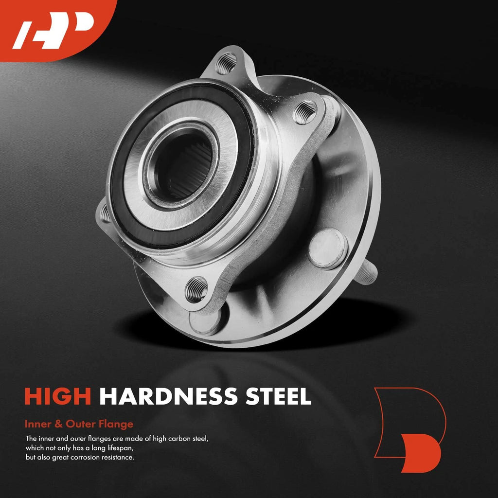2X Front Wheel Hub & Bearing Assembly for Subaru Tribeca (2008–2014)