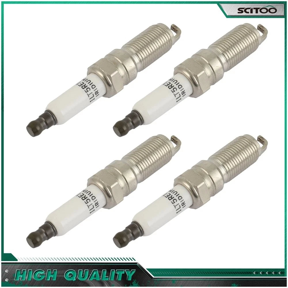 4X Iridium Spark Plugs for Chevrolet Colorado GMC Canyon (2004–2006) L4 2.8L