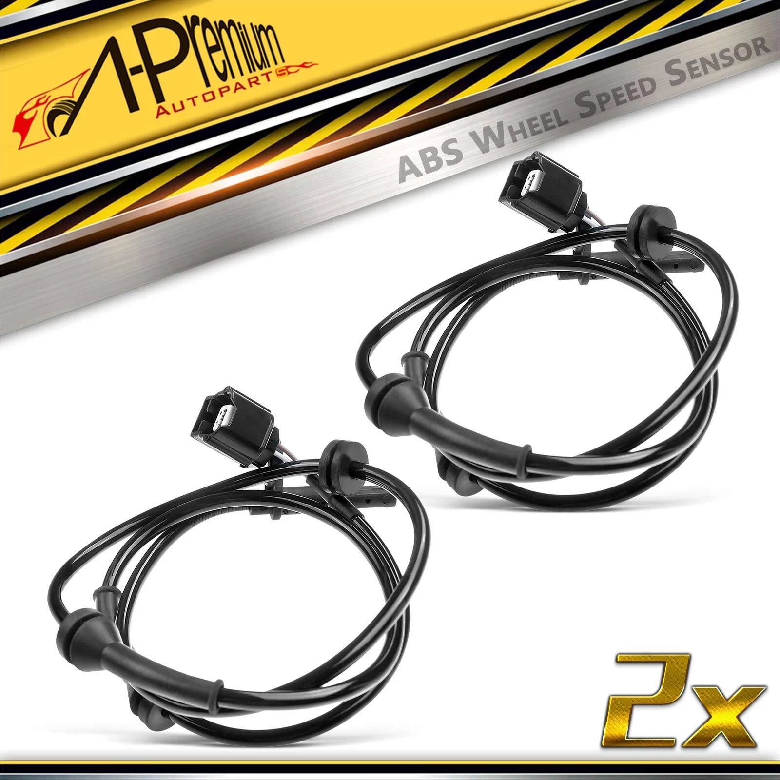 2X Front ABS Wheel Speed Sensors for Nissan Pathfinder Infiniti QX60 (2013–2020)