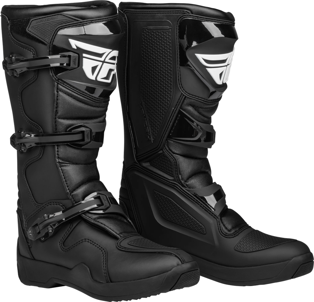Fly Racing Maverik LT Offroad Motorcycle Boots US 08 Black