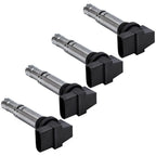 Set of 4 Electronic Ignition Coils for VW Caddy Golf Audi Seat (2002–2015)