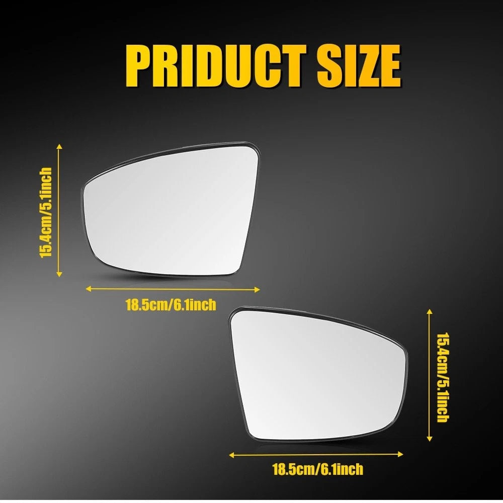 Heated Mirror Glass with Backing Plate for Nissan Murano (2009–2014)