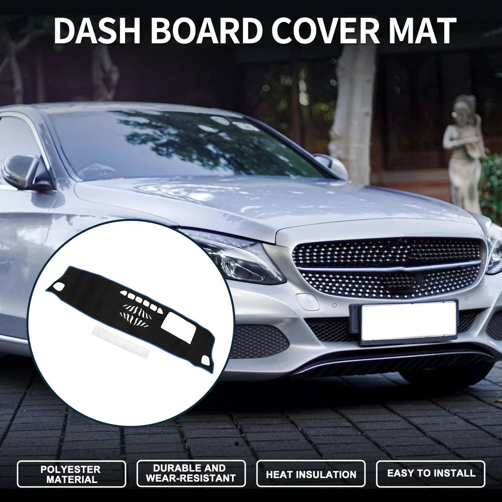 Dashboard Cover Mat for Mercedes-Benz GLB X247 Class (2020-2022) Black Blue