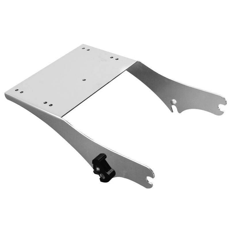 Chrome Trunk Mount Rack with Docking Kit for Harley Touring (1997–2008)