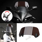Universal Adjustable Clip On Windshield Extension Deflector for Cars