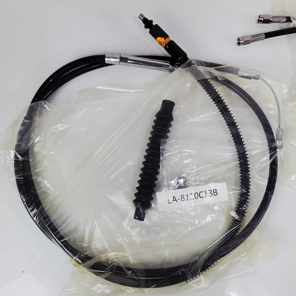 LA Choppers Black Handlebar Cable Kit for Harley Softail (2016–2017)