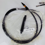 LA Choppers Black Handlebar Cable Kit for Harley Softail (2016–2017)