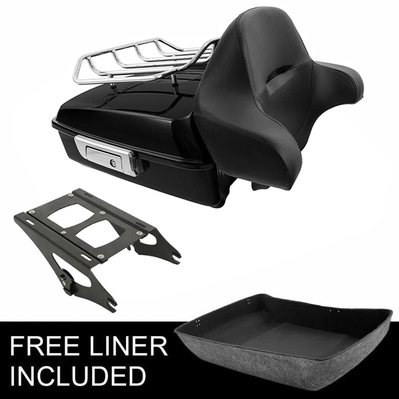 Chopped Trunk Backrest Mount for Harley Touring Electra Street Glide (2014–2026)