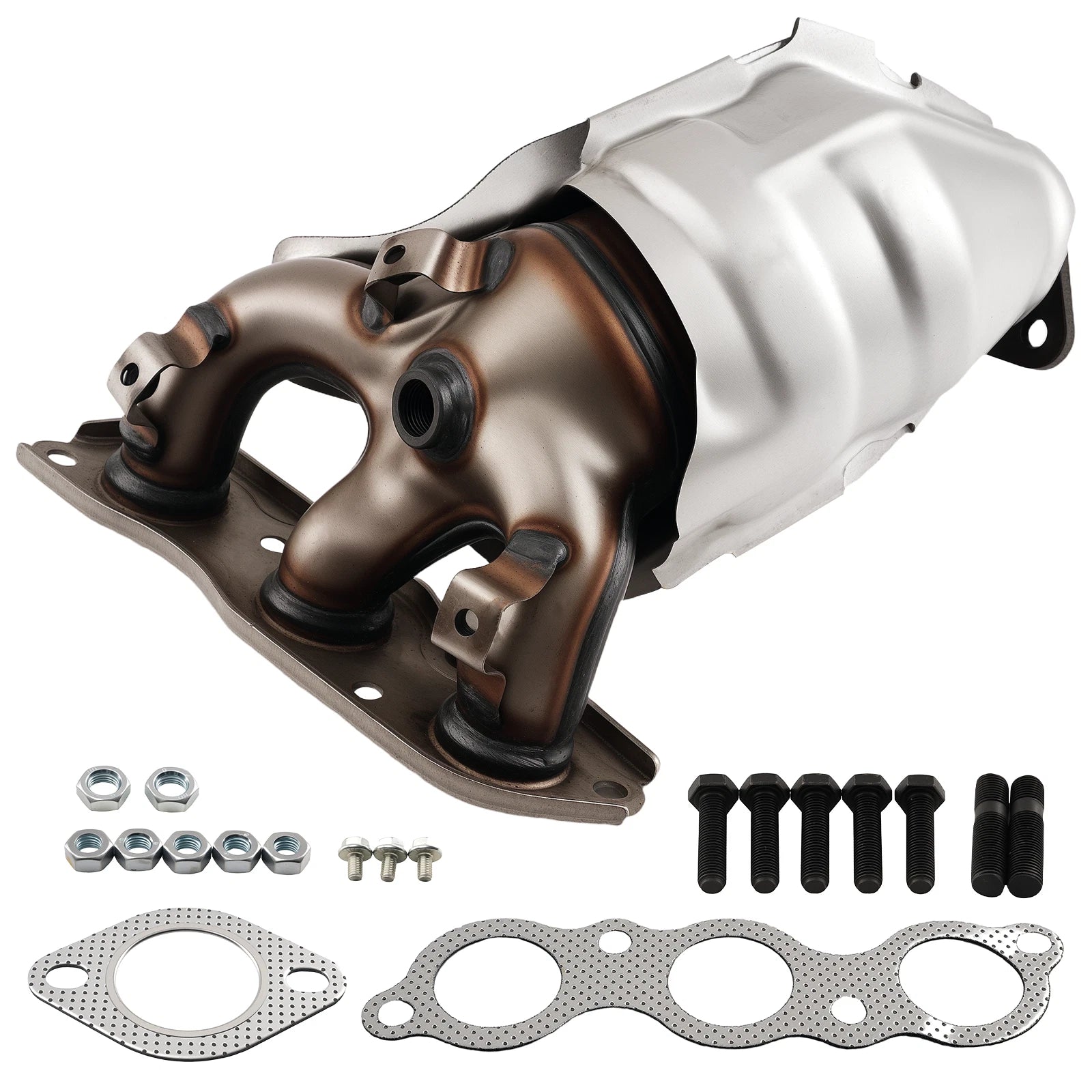 Front Catalytic Converter Kit for Mitsubishi Outlander (2007–2013)