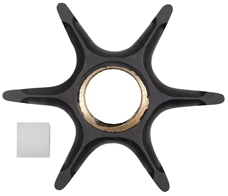 Water Pump Impeller with Key for Evinrude Johnson 140 150 175 HP (N/A)