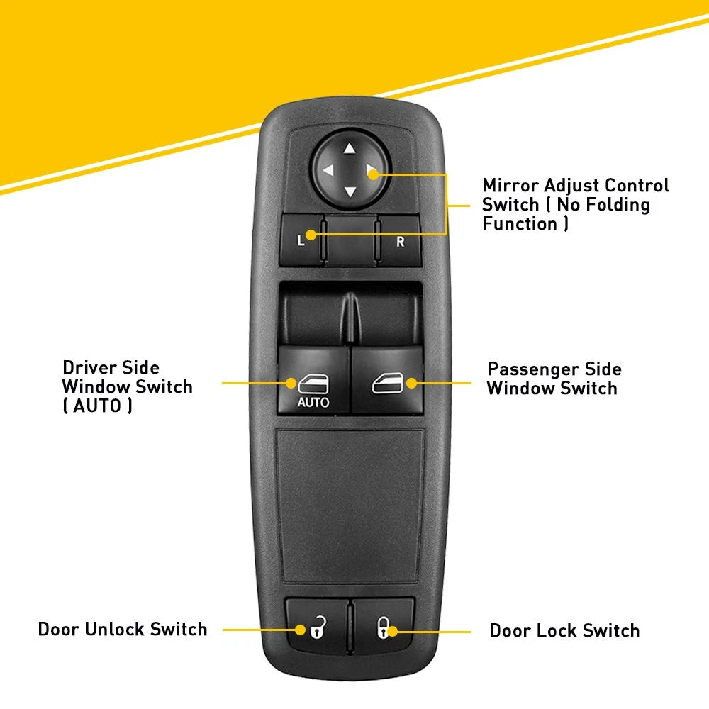 Power Window Switch for Chrysler Town & Country, Dodge Grand Caravan (2008-2011)