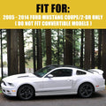 Quarter Side Window Louvers for Ford Mustang Coupe 2005–2014