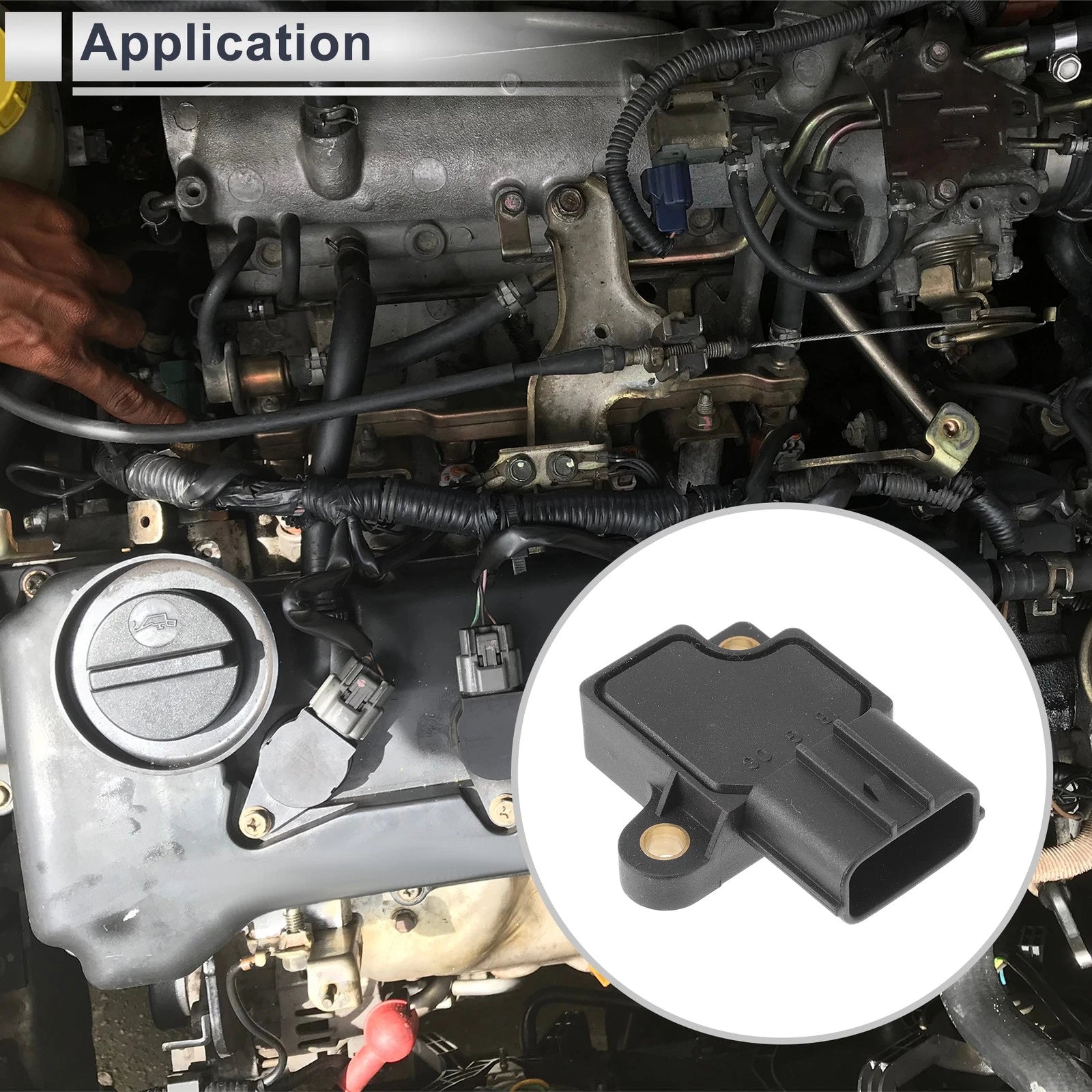 1 Pc Ignition Control Module No.F0BZ12A297A for Ford Fiesta (1998–2000)
