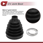 Outer CV Joint Boot Kit w/ Clamps for Mercedes-Benz GL350 (2013-2016)