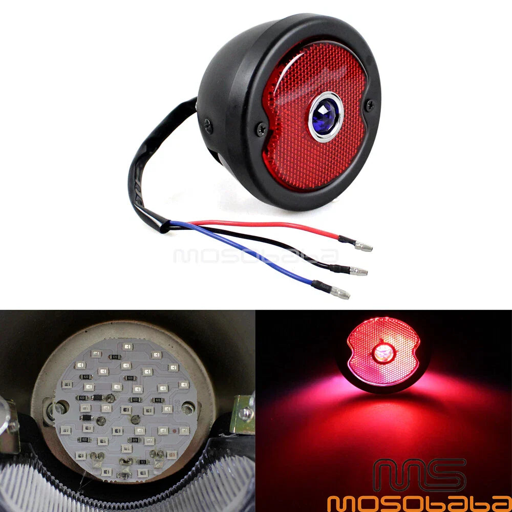 LED Tail Light for Harley Bobber Chopper Cafe Racers Cruisers