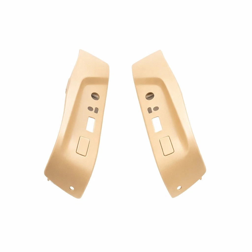 Set of 2 Front Lower Outer Seat Switch Covers for BMW 540i 52107058011
