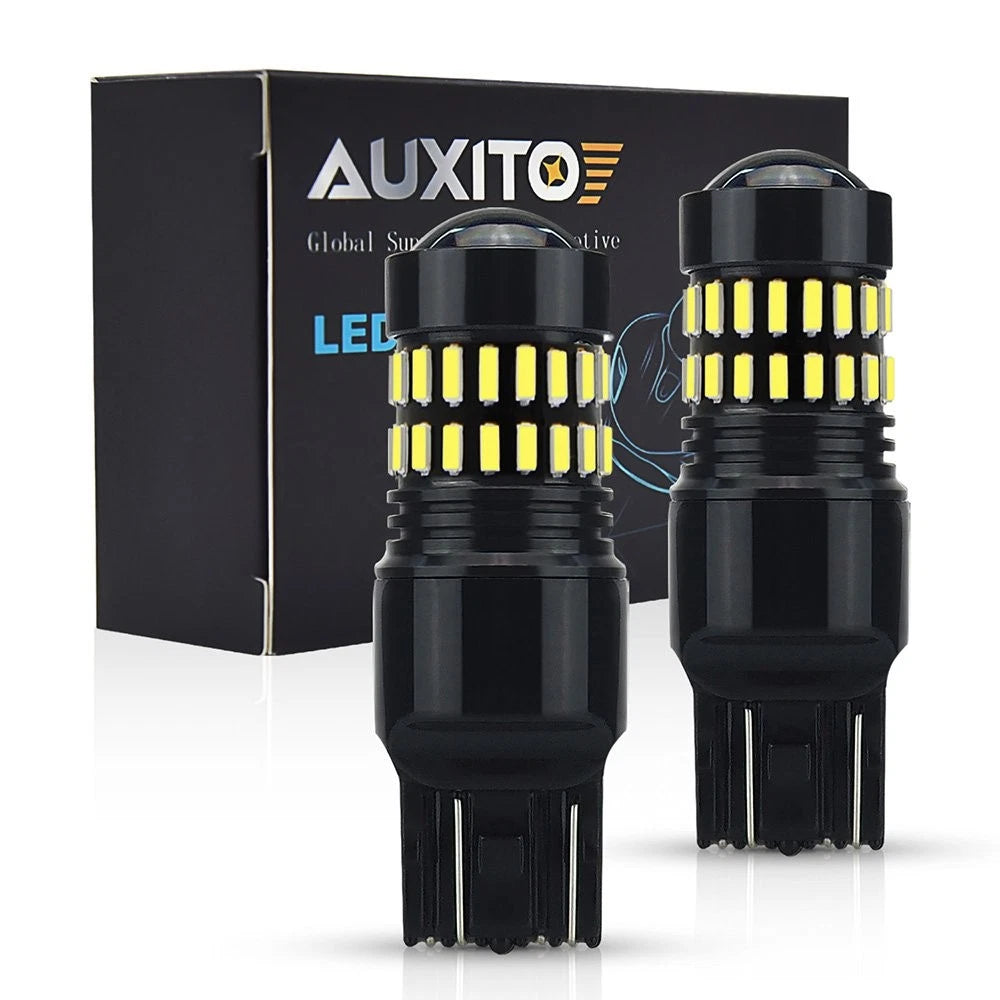 2X AUXITO 7443 7440 LED Back Up Reverse Tail Light Bulbs for