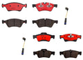 Set of 4 Brembo Ceramic Brake Pads with Sensors for MB X164 GL320 350