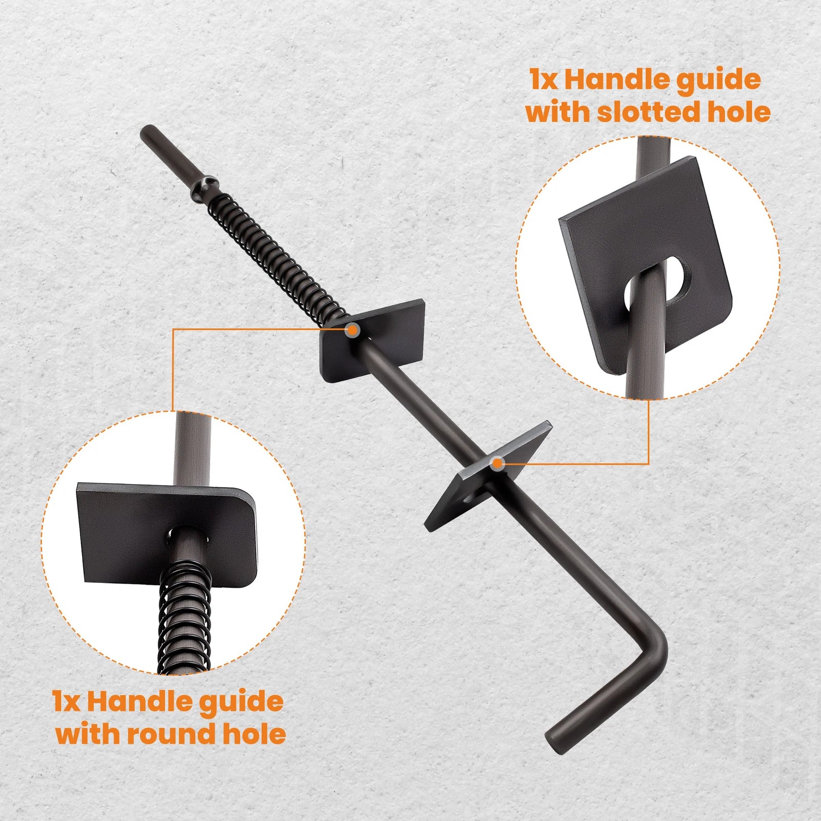 Gooseneck Trailer Hitch for Flat Beds (2-5/16" Ball Kit)