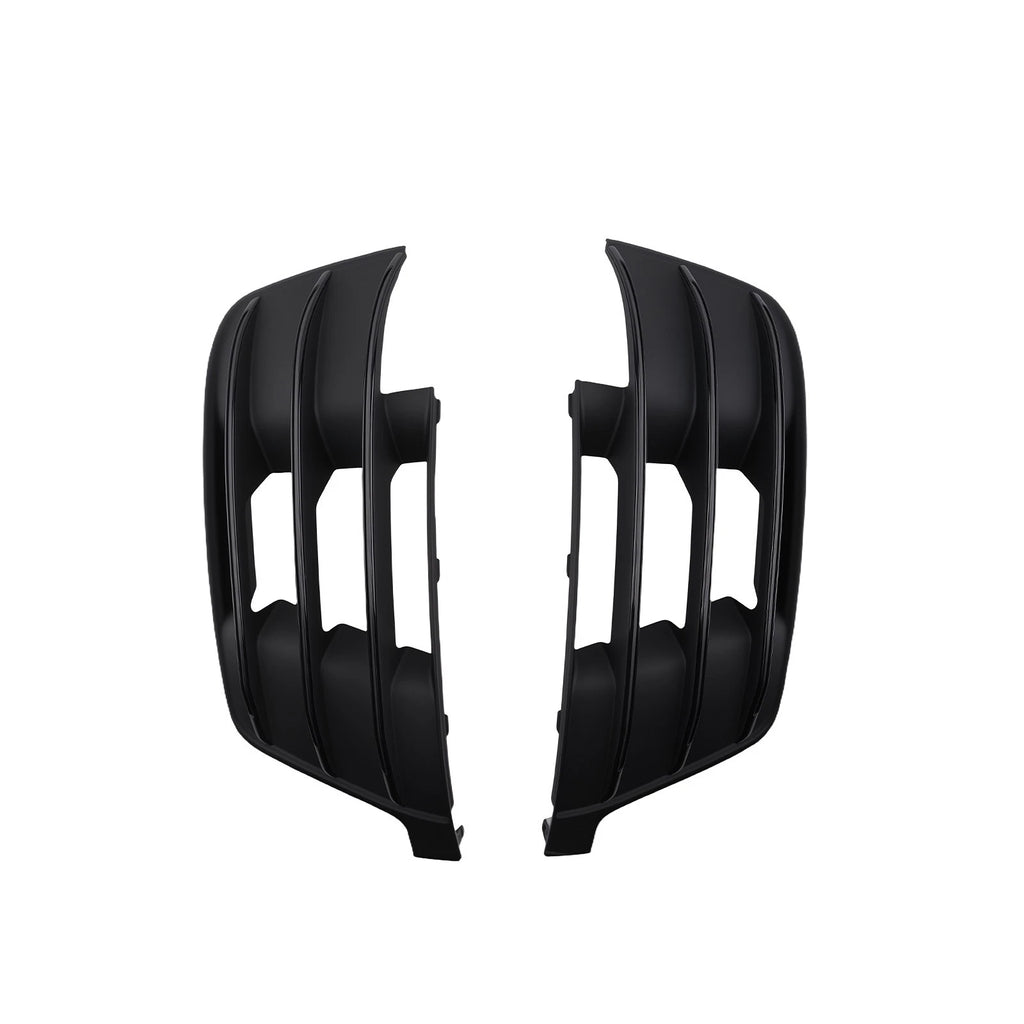Pair Front Bumper Lower Fog Light Grille for Audi Q7 S-Line (2016–2019) 4M0807681D
