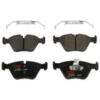 2X Brake Disc and Pad Kit Set for BMW Z4 330i (2003–2008)