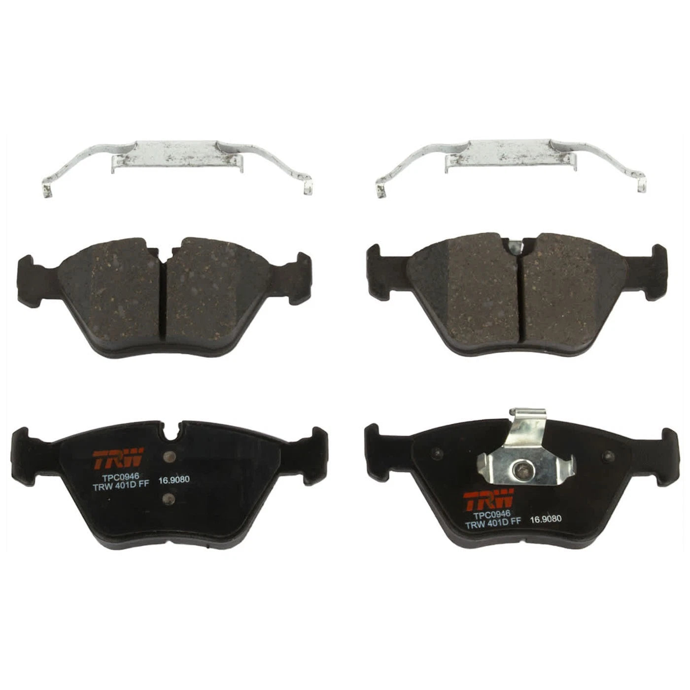 2X Brake Disc and Pad Kit Set for BMW Z4 330i (2003–2008)