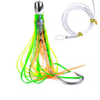 7-Inch Squid Skirted Trolling Lure for Deep Sea Fishing