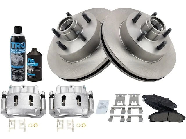 Front Brake Pad Rotor Caliper Set for Mazda B3000 RWD (2001–2002) HT465VG