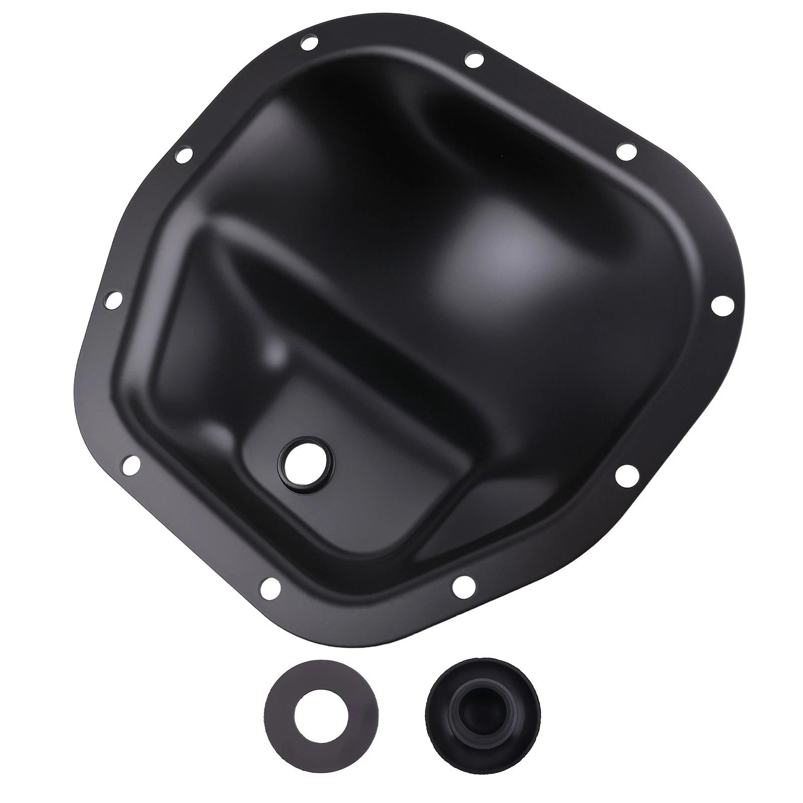 Differential Cover for Jeep Grand Cherokee (1999–2004) 5012842AA Black Rear