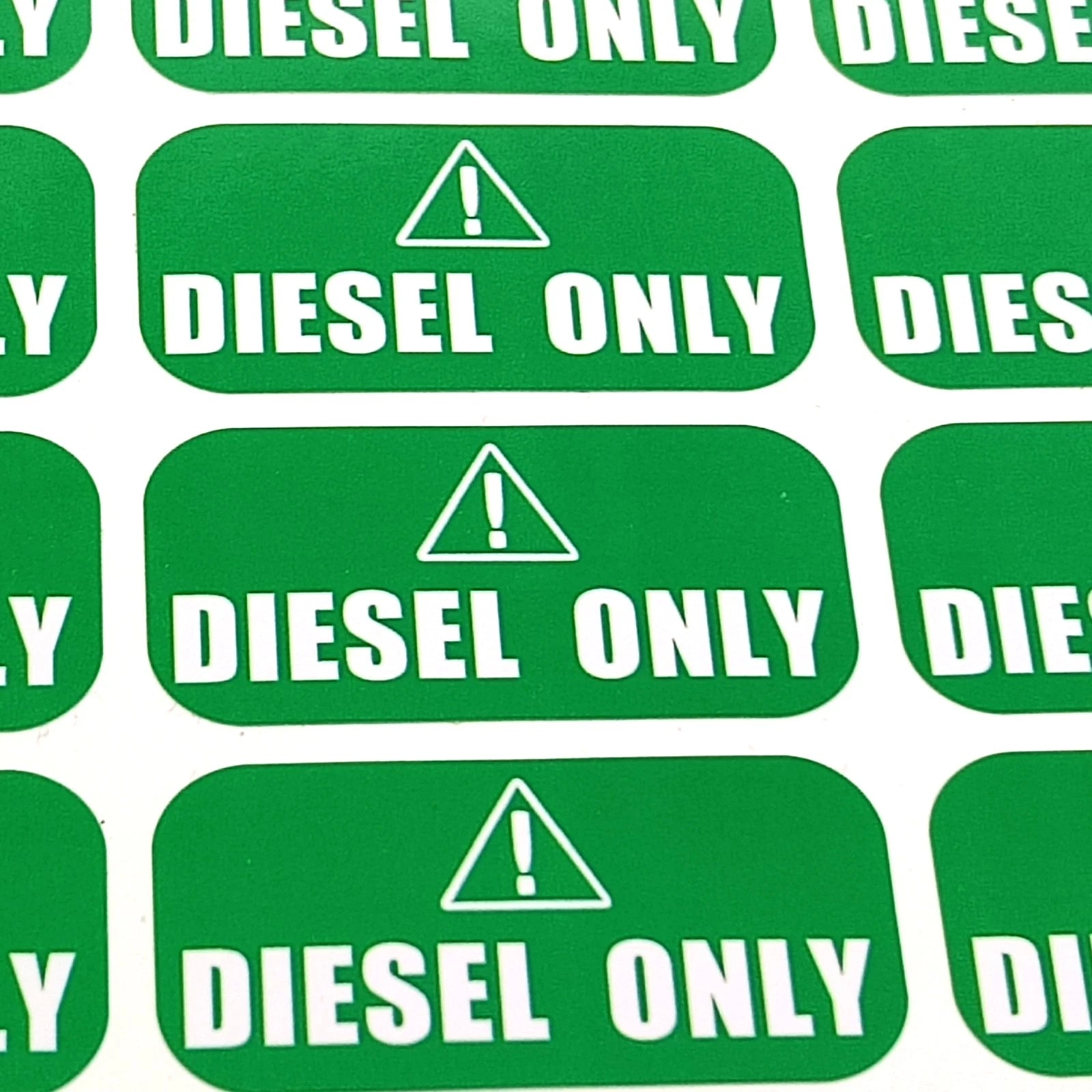 24Pcs Diesel Only Vinyl Stickers for Trucks (Universal)