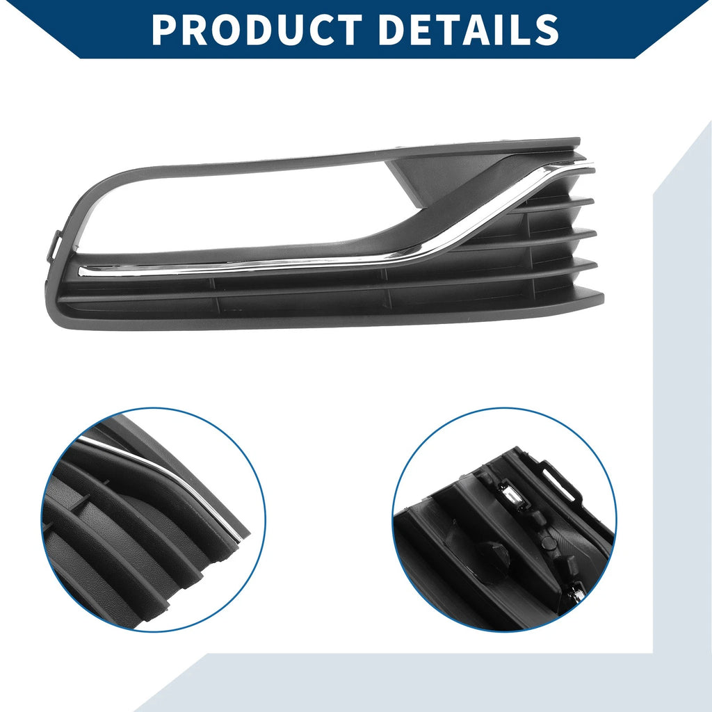 1pc Fog Light Grill for Volkswagen 6R (2014–2017) No. 6C0854662B