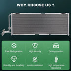 Aluminum AC Condenser for Jeep Cherokee (1997–2001)