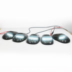 Set of 5 Smoked Cab Roof Marker Lights for Dodge Ram 2500 3500 (2003–2016)