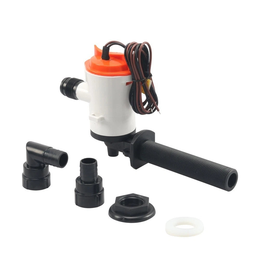 800GPH Submersible Pump for Livewell Aeration Systems (12V DC)