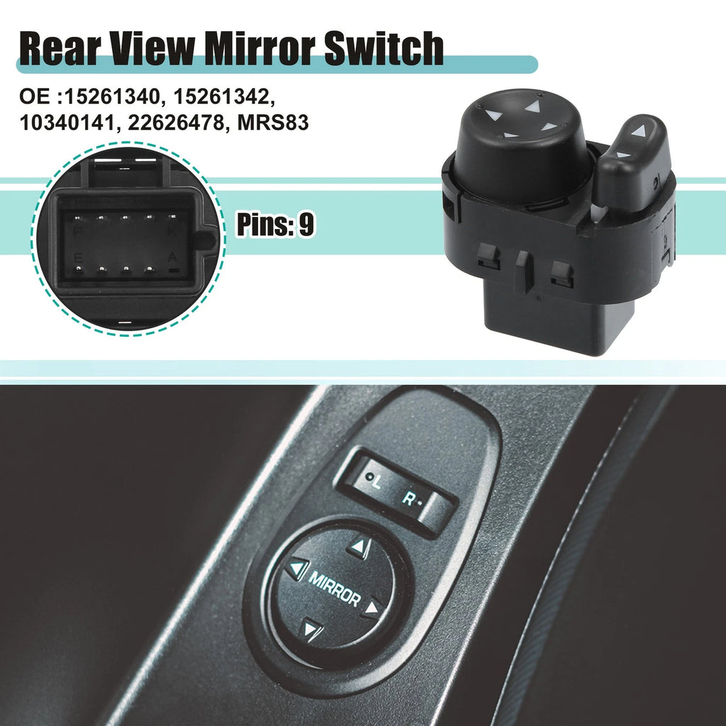 Rear View Mirror Switch for Chevrolet Malibu (2004–2008)