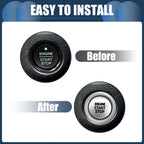Engine Start Stop Button Cover Set for Toyota Alphard 30 Series (2015–2020)