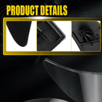 Smoked Lens Rear Bumper Reflector Covers for Lexus IS IS250 IS350 (2006–2013)