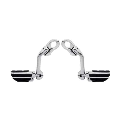 1 1/4" Mount Highway Foot Pegs for Harley Touring Softail Sportster