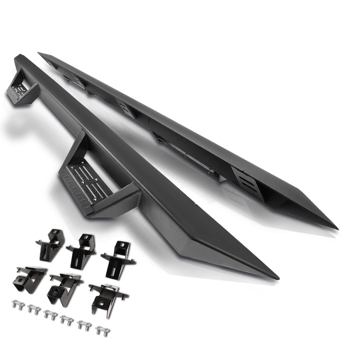 3" Side Nerf Bar Running Board for Jeep Wrangler Unlimited (2018–2024)