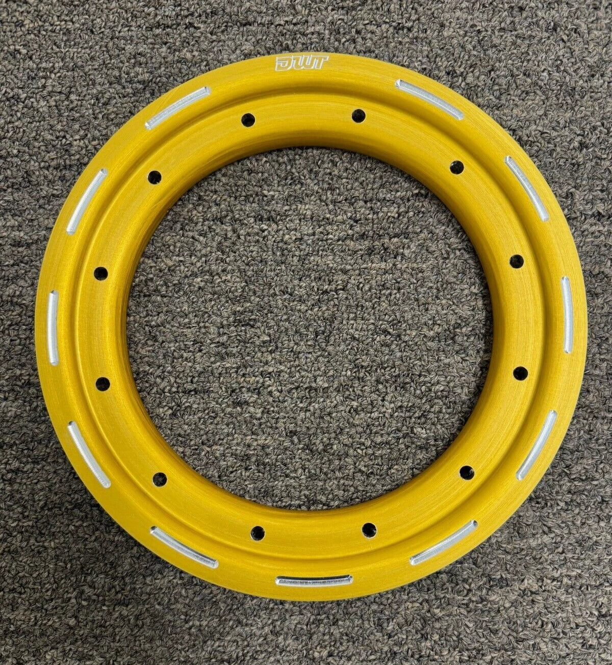 Beadlock Ring Set of 2 for DWT Gold Anodized Alumilte 10"