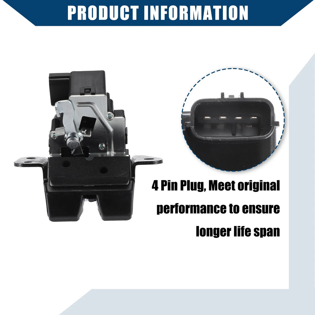 Rear Trunk Tailgate Lock Actuator Motor No.812301H300 for Hyundai Tucson (2010–2015)