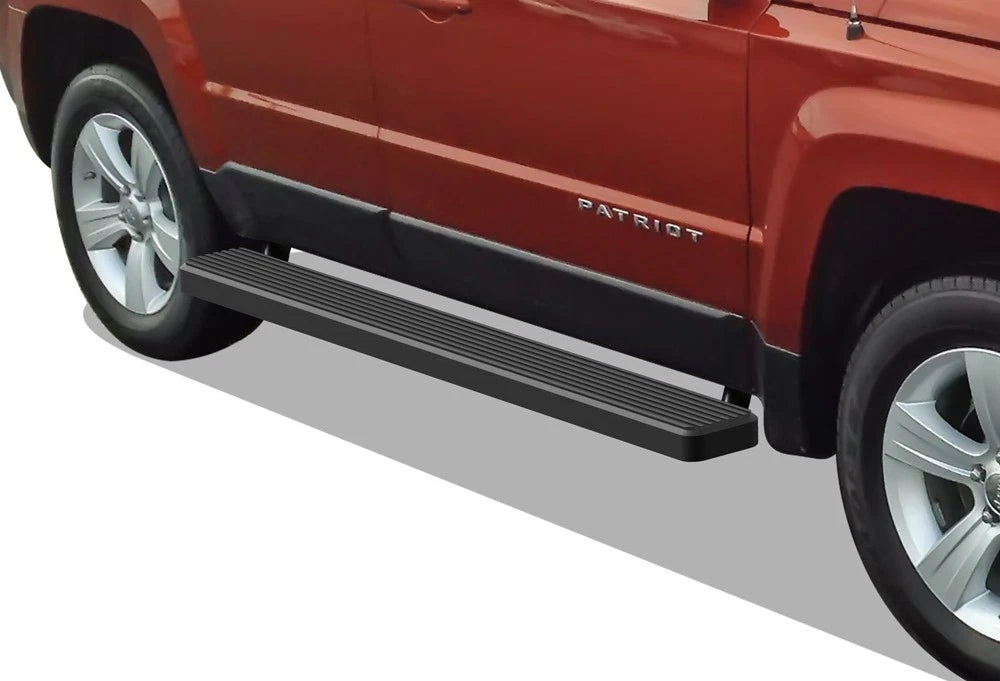 iBoard Stainless Steel Running Boards for Jeep Patriot (2007–2017)