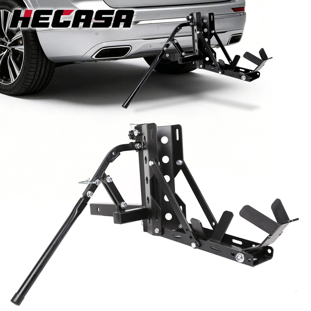 Motorcycle Trailer Carrier Tow Dolly Hauler Rack Hitch Mount 800LBS