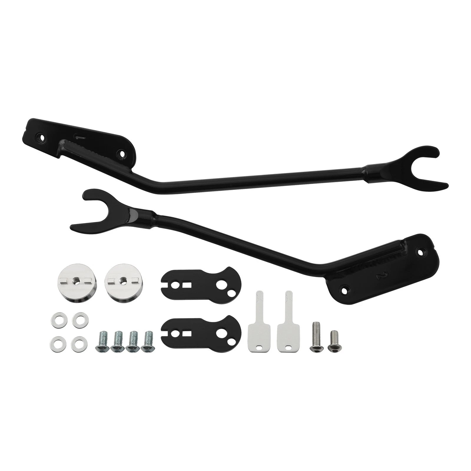 Saddlebag Set for Harley Street Bob FXBBS (2018–2024) Vivid Black