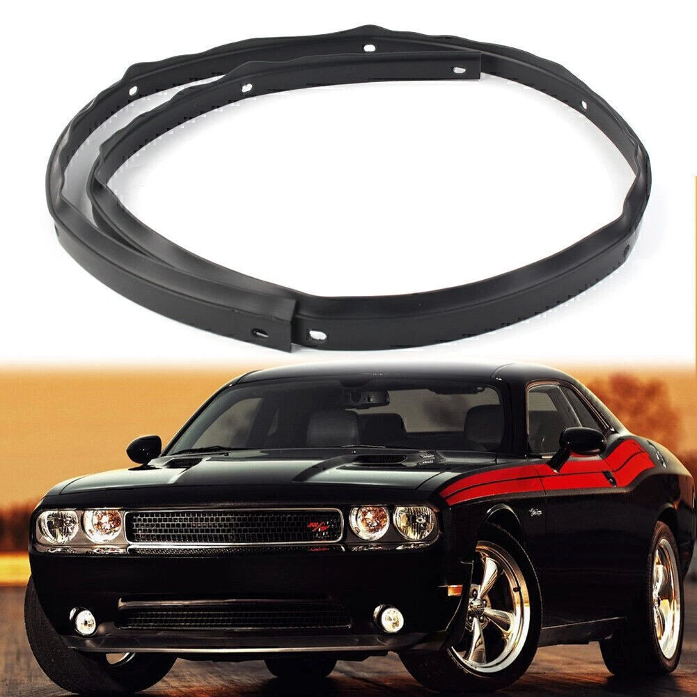 Front Fascia Bumper Hood Seal & Rivets 68051392AB for Dodge Challenger (2008–2019)