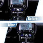 Set of 2 Headlight Volume Control Button Trim Covers for Ford Mustang 