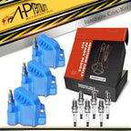 3x Ignition Coil & 3x Iridium Spark Plugs for Chevy Malibu Impala Buick (2011–2019)