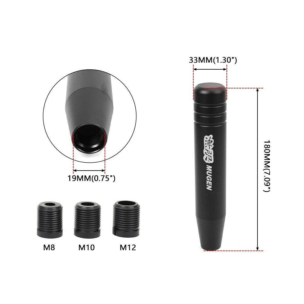 Aluminum Manual Gear Shift Knob for Universal Automatic Vehicles