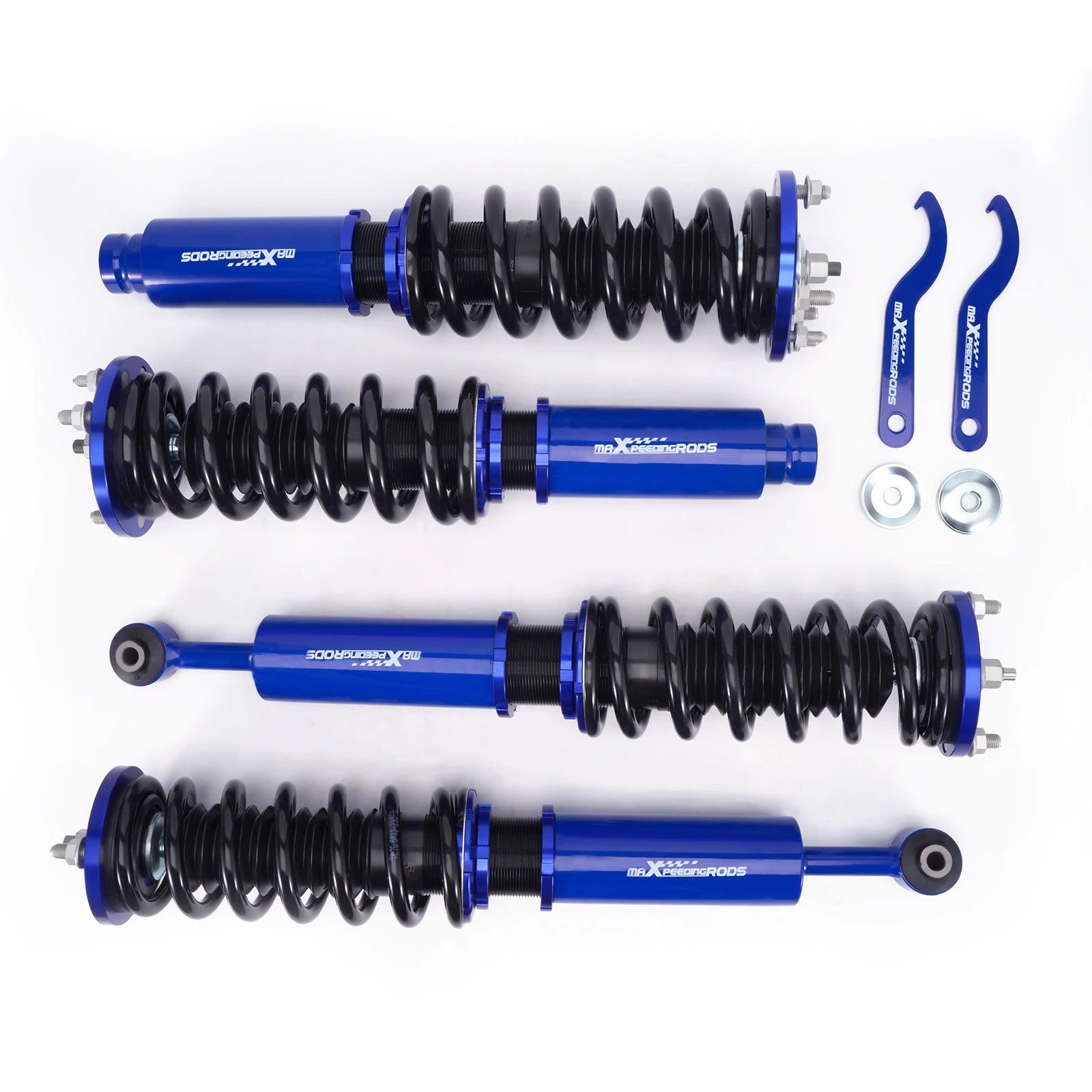 Set of 4 Adjustable Coilovers for Honda Accord (1998–2002) Acura TL (1999–2003)